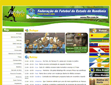 Tablet Screenshot of futeboldonorte.com.br